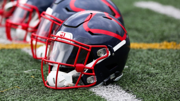 Montreal Alouettes helmets