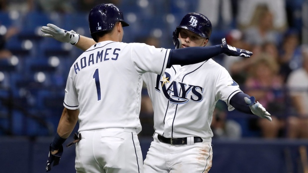 Austin Meadows Willy Adames, The Canadian Press Austin Meadows Willy Adames