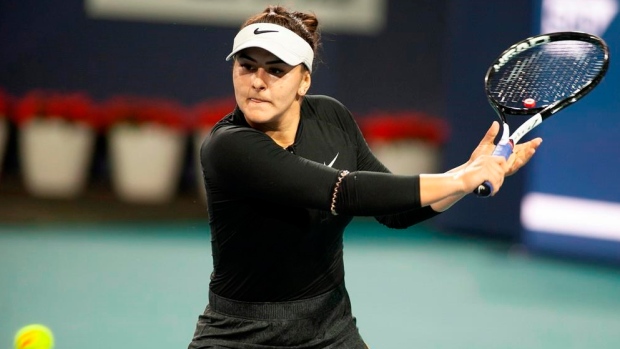 Bianca Andreescu , The Canadian Press Bianca Andreescu