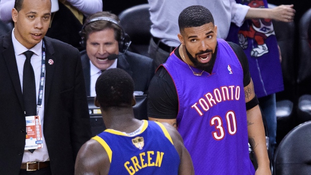 Drake and Draymond Green