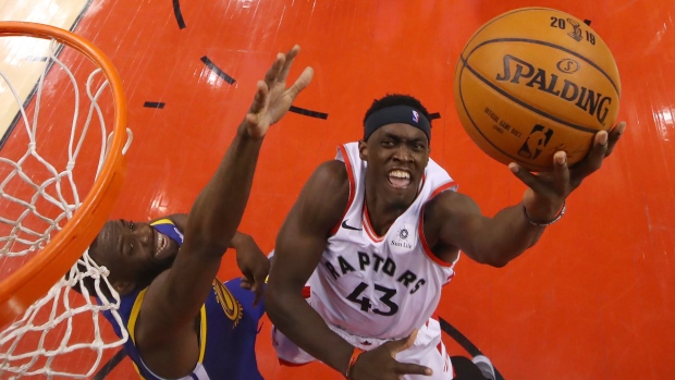 Draymond Green and Pascal Siakam