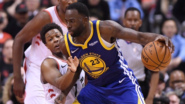 Drake beat Steph to sporting a Dell Curry Raptors jersey at NBA Finals