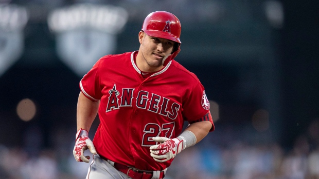 Mike Trout, The Canadian Press Mike Trout