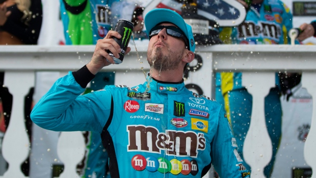 Kyle Busch, The Canadian Press Kyle Busch