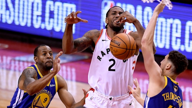 Kawhi Leonard , The Canadian Press Kawhi Leonard