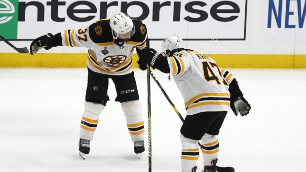 Patrice Bergeron Torey Krug, The Canadian Press Patrice Bergeron Torey Krug