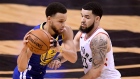 Stephen Curry and Fred VanVleet