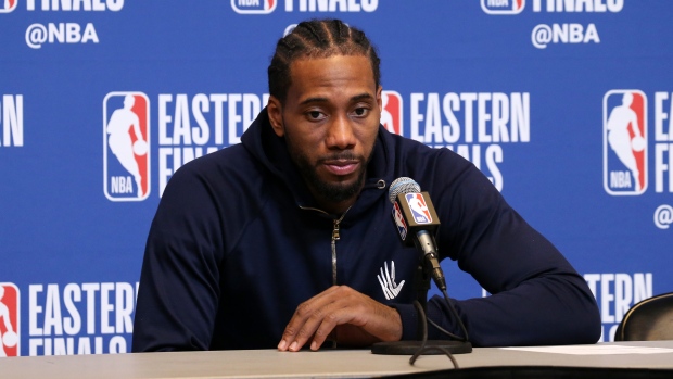 Kawhi Leonard , Gary Dineen/NBAE via Getty Images Kawhi Leonard