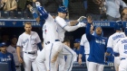 Toronto Blue Jays celebrate