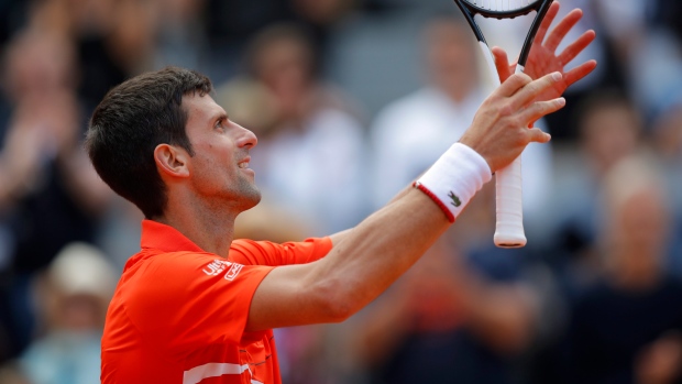 Novak Djokovic, The Canadian Press Novak Djokovic