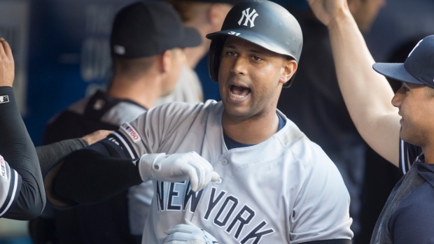 Aaron Hicks , The Canadian Press Aaron Hicks