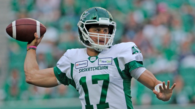 Zach Collaros, The Canadian Press Zach Collaros