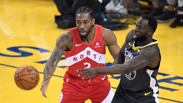 Kawhi Leonard and Draymond Green, The Canadian Press Kawhi Leonard and Draymond Green
