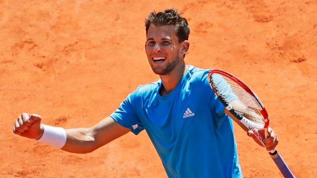 Dominic Thiem, The Canadian Press Dominic Thiem