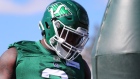 Photo: Saskatchewan Roughriders, License: N/A Micah Johnson