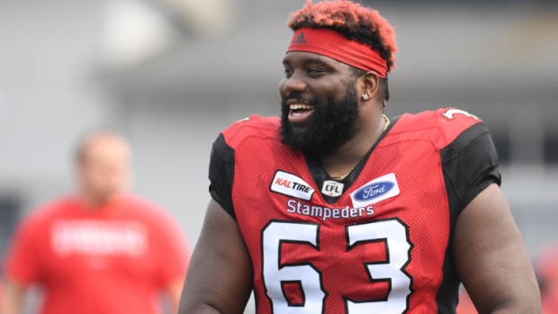 Derek Dennis, Calgary Stampeders Derek Dennis