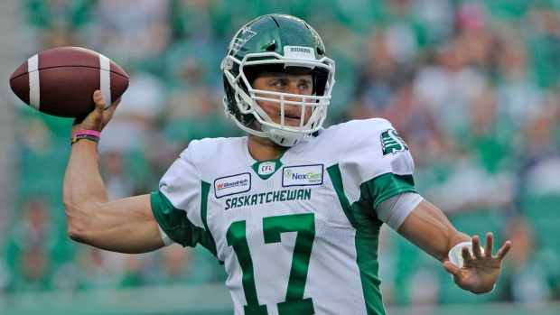 Zach Collaros, The Canadian Press Zach Collaros