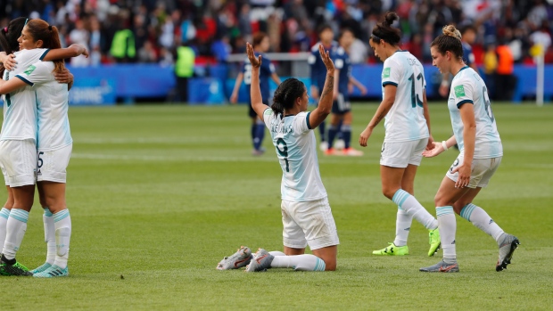 Argentina celebration