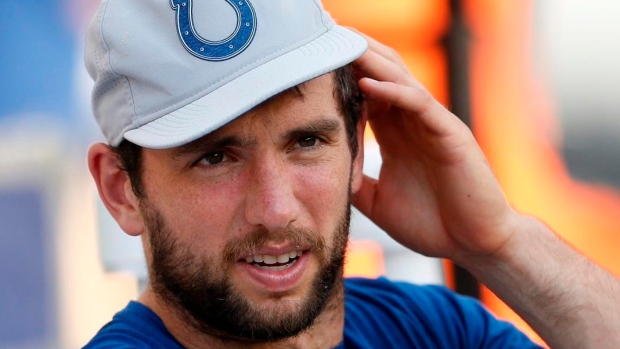 Andrew Luck, The Canadian Press Andrew Luck