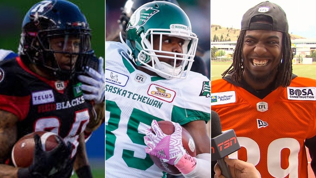 R.J. Harris/Kyran Moore/Duron Carter