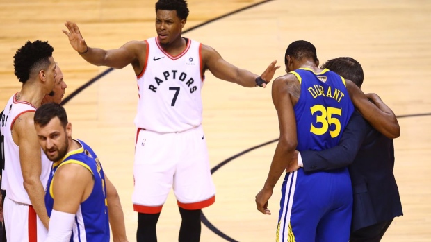 Kyle Lowry Kevin Durant, The Canadian Press Kyle Lowry Kevin Durant