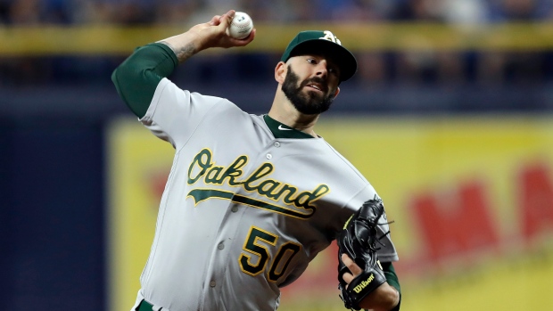 Mike Fiers, The Canadian Press Mike Fiers