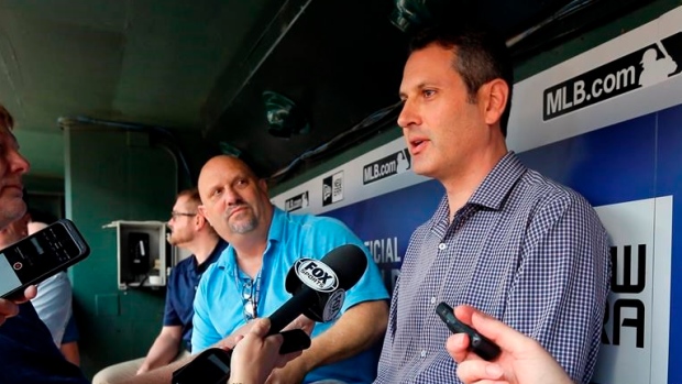 Twins GM Thad Levine, The Canadian Press Twins GM Thad Levine
