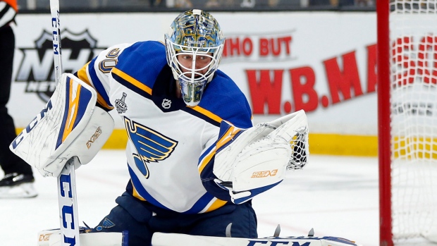 Jordan Binnington, The Canadian Press Jordan Binnington