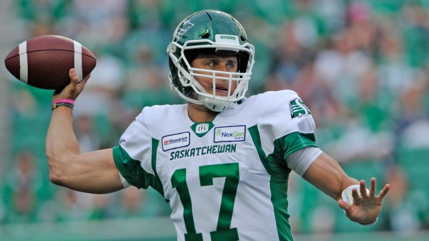 Zach Collaros, The Canadian Press Zach Collaros