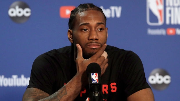 Kawhi Leonard, The Canadian Press Kawhi Leonard
