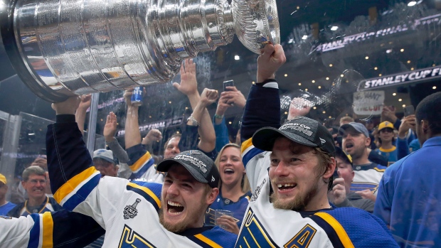 Ivan Barbashev and Vladimir Tarasenko, The Canadian Press Ivan Barbashev and Vladimir Tarasenko