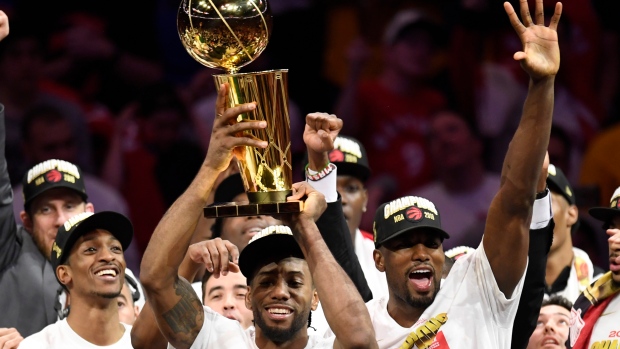 Kawhi Leonard , The Canadian Press Kawhi Leonard