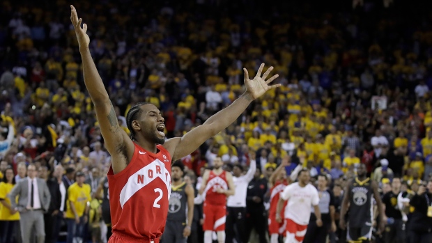 Kawhi Leonard NBA Champions, The Canadian Press Kawhi Leonard NBA Champions