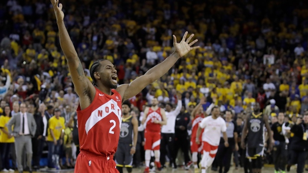 Kawhi Leonard NBA Champions