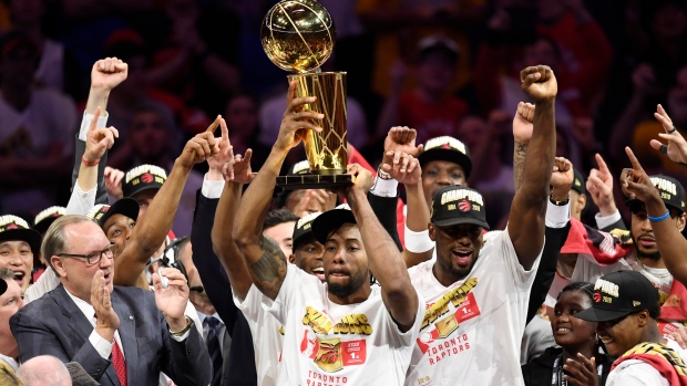 Kawhi Leonard NBA Champion, The Canadian Press Kawhi Leonard NBA Champion