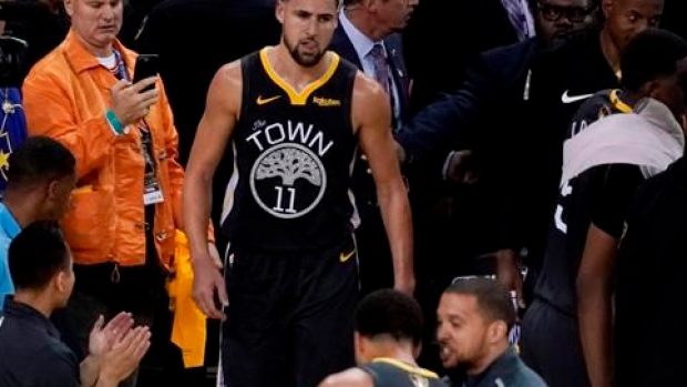 Klay Thompson, The Canadian Press Klay Thompson