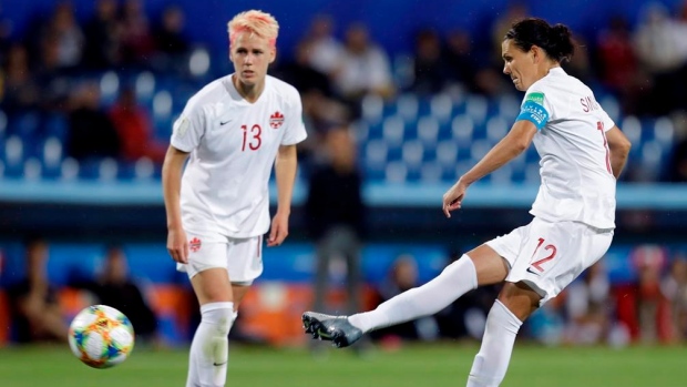 Christine Sinclair, The Canadian Press Christine Sinclair