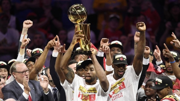 Toronto Raptors Celebrate