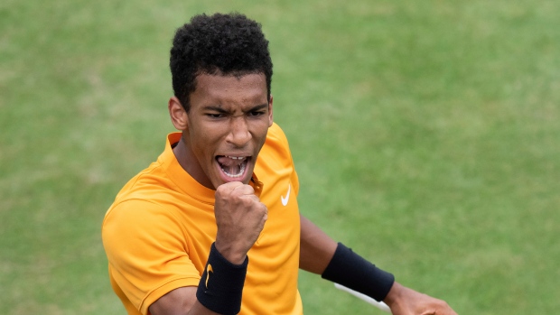 Felix Auger-Aliassime, The Canadian Press Felix Auger-Aliassime