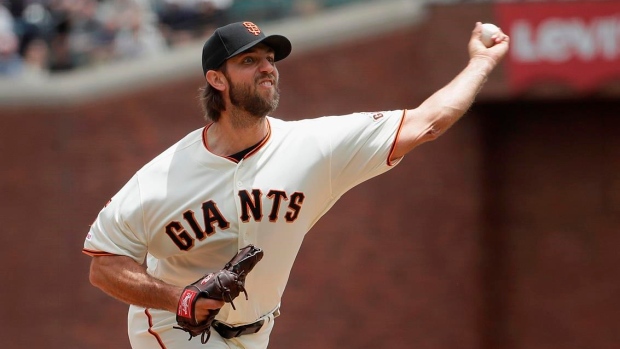 Madison Bumgarner, The Canadian Press Madison Bumgarner