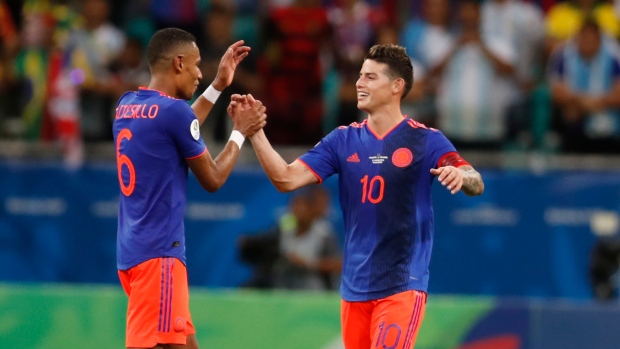 James Rodriguez , The Canadian Press James Rodriguez