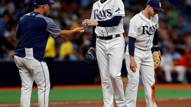 Tampa Bay Rays Pitchers, The Canadian Press Tampa Bay Rays Pitchers