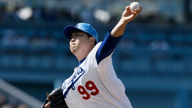 Hyun-Jin Ryu, The Canadian Press Hyun-Jin Ryu