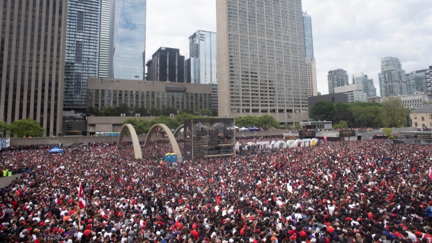 Raptors Parade