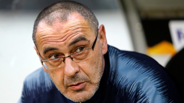 Maurizio Sarri, The Canadian Press Maurizio Sarri