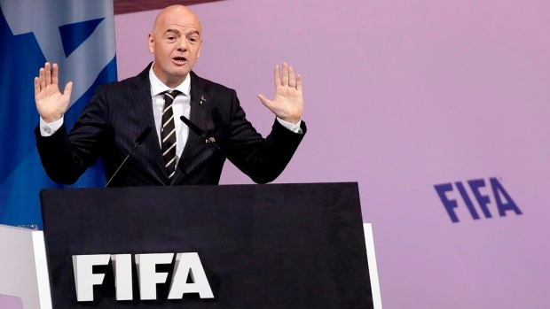 Gianni Infantino, The Canadian Press Gianni Infantino