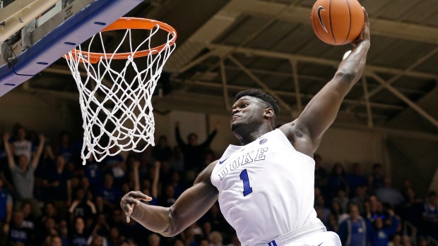 Zion Williamson, The Canadian Press Zion Williamson