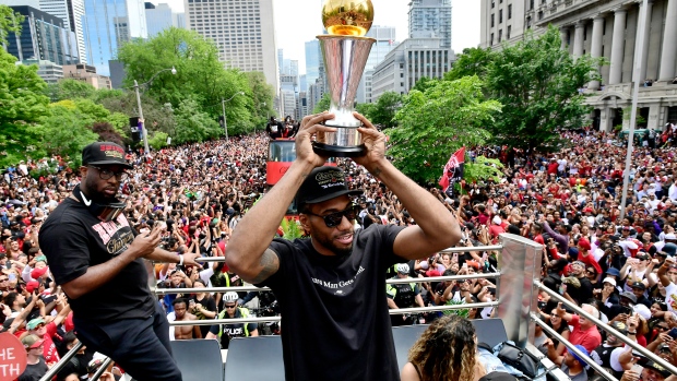 Kawhi Leonard, The Canadian Press Kawhi Leonard