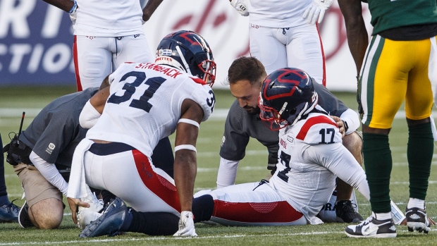 Antonio Pipkin injured, The Canadian Press Antonio Pipkin injured