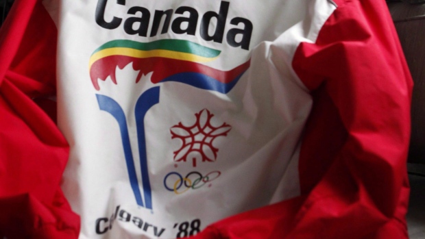 1988 Olympic Jacket, The Canadian Press 1988 Olympic Jacket